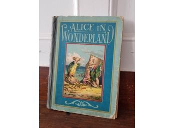Antique Alice And Wonderland Book