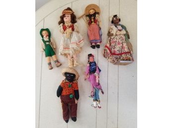 Vintage International Dolls