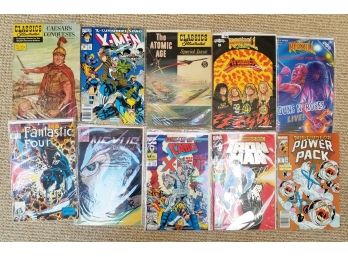 Assorted Comic Books, Some Vintage - Classics Illustrated, Fantastic Four, And More!