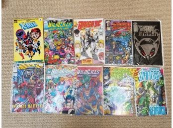 Assorted Comic Books, Some Vintage - Wild C.A.T.S And More!