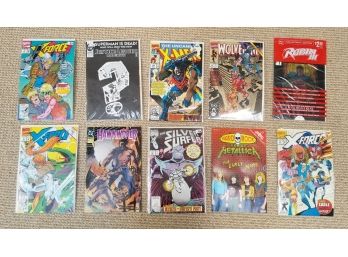 Assorted Comic Books, Some Vintage - Wolverine, X-Men And More!