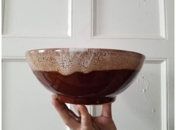 Vintage Brown Drip USA Wear Fruit Bowl