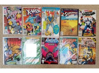 Assorted Comic Books, Some Vintage - Spider Man, X-Men And More!