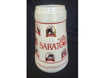 Saratoga NYRA Horse Racing Stein 150 Years