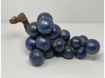 Large Vintage Stone Grape Cluster