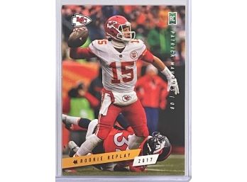 2017 Generation Next Rookie Replay Patrick Mahomes II  Rookie Card #1