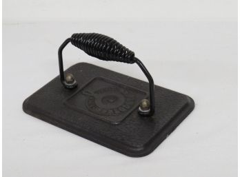 Cast Iron Lodge 1896 Bacon Or Sandwich Press