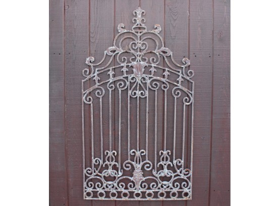 Wrought Iron Decorative Rustic Wall Grill Art Sculpture