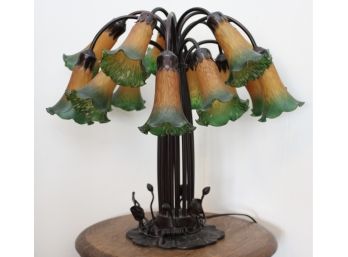 Tiffany Style 15 Light Lily Lamp