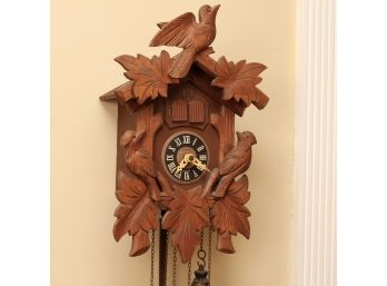 Black Forest One-Day Cuckoo Clock By The Cuckoo Clock Manufacturing Company Western Germany