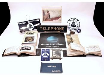 Authentic Vintage And Antique Telephone Company Collectibles
