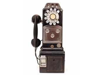 Bell System Made By Western Electric Coin Operated Rotary Pay Phone