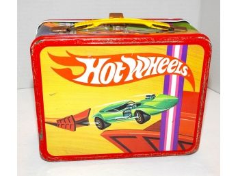Vintage 1969 Hot Wheels Metal Lunchbox