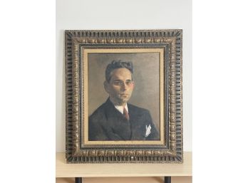 Renown Painter Robert Phillipp Portrait Of Julius Stulman