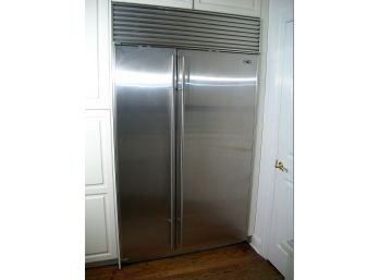 Sub-Zero Stainless Steel Refrigerator - Model 632 - Over $10,000 Retail