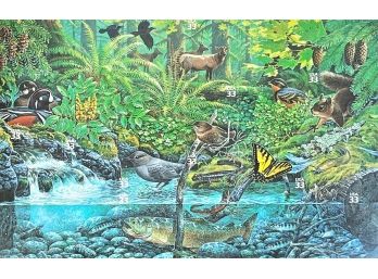 United States 2000 Pacific Coast Rain Forest Mint MNH Sheet SC 3378 SEALED