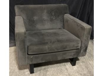 Gray Velvet Chair By Room And Board
