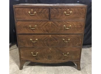Beautiful Antique Two Over Three Chest Of Drawers