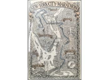 New York City Marathon Poster