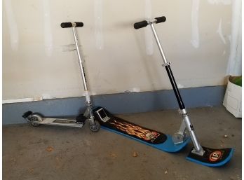 Razor Scooter And Crew Snow Scooter