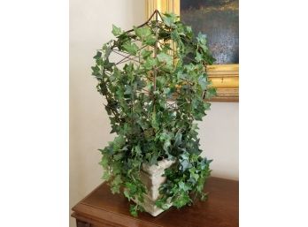 Decorative Faux Ivy Display