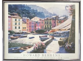 Vintage Howard Behrens 'Portofino Light' Print