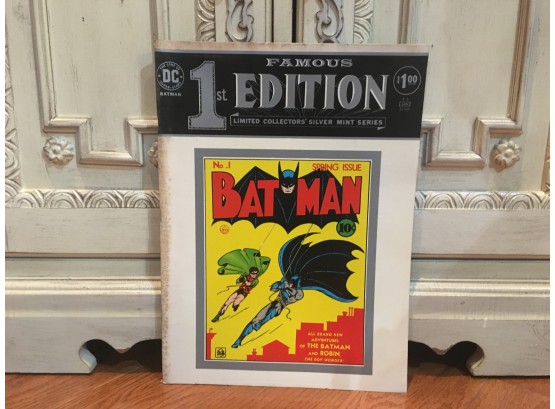 DC Comics Batman Comic Book 1975 1st Edition Reprint