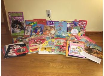 Large Group Of Childrens Books