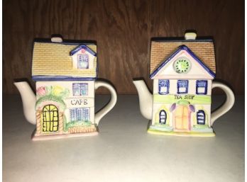 2000 Collectibles Ceramic Coffee And Tea Pots