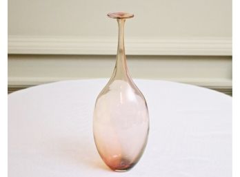 Kosta Boda Two Tone Tinted Bottle Vase