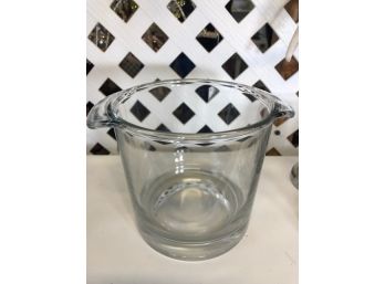 Small Glass Ice Container