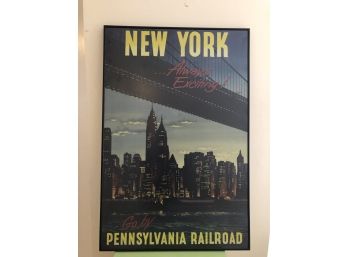 Penn Travel Train Travel Poster