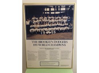 Brooklyn Dodgers Poster