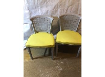 Two Painted Chairs