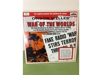 Orson Wells War Of The Worlds Recording