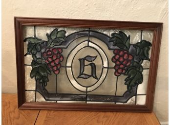 Framed Stained Glass