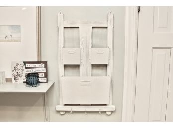 Wall Metal Magazine, Mail Holder And Key Holder