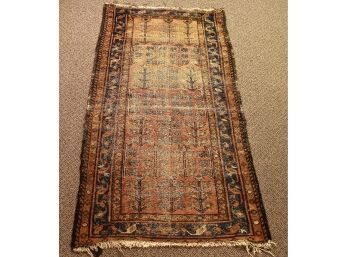 Antique Hand Knotted Area Rug
