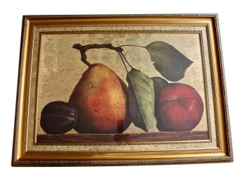 Beautifully Framed Pear Art