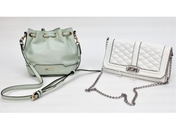 Two Authentic Rebecca Minkoff Leather Handbags