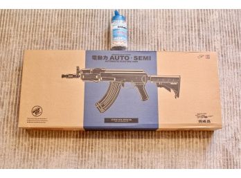 Double Eagle 901B AK Krinkov Fully-Automatic Airsoft Electric BB Bullet Gun With Collapsible Stock