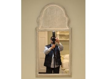 Hand Painted Mirror With An Arched Silhouette