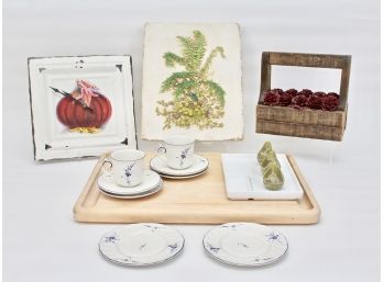 Villeroy & Boch, Butcher Block Cutting Board, Pear Candles And More
