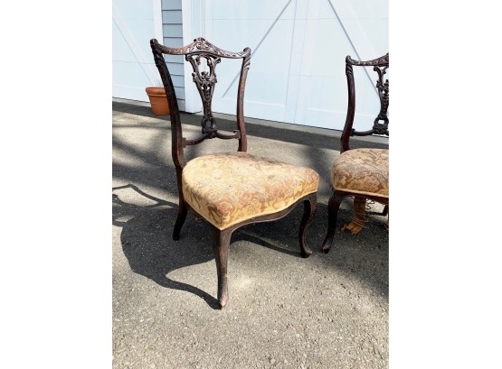 Pair Of Petite Antique Chairs - Project!