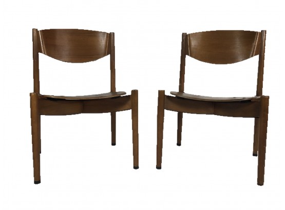 Pair Of Jens Risom General Purpose Chairs