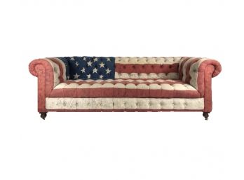 Timothy Oulton American Flag Chesterfield