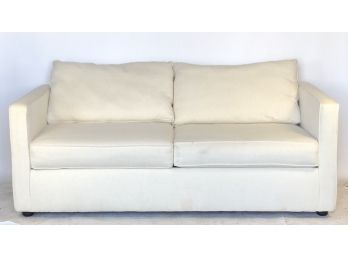 Contemporary White Sofa