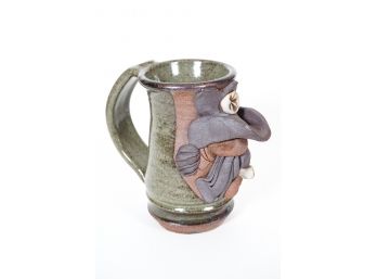 Unique Art Pottery Mug