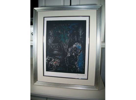 'Authentic' Signed Marc Chagall - Nuit Series 9/50 From Gallery In NYC