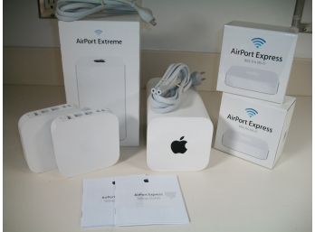APPLE Airport Extreme And Two Airport Expresses  Wi-Fi